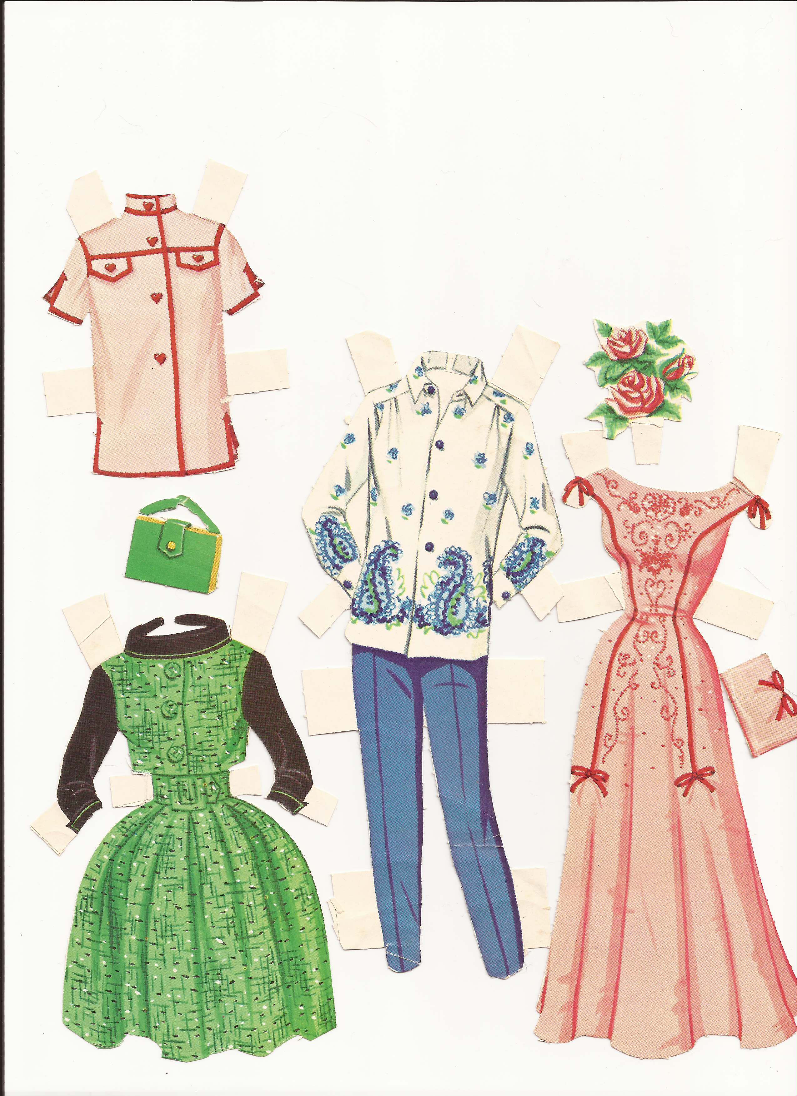 clipart paper doll clothes - photo #49