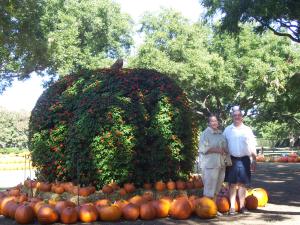 Us at the Dallas Arboretum Oct 08